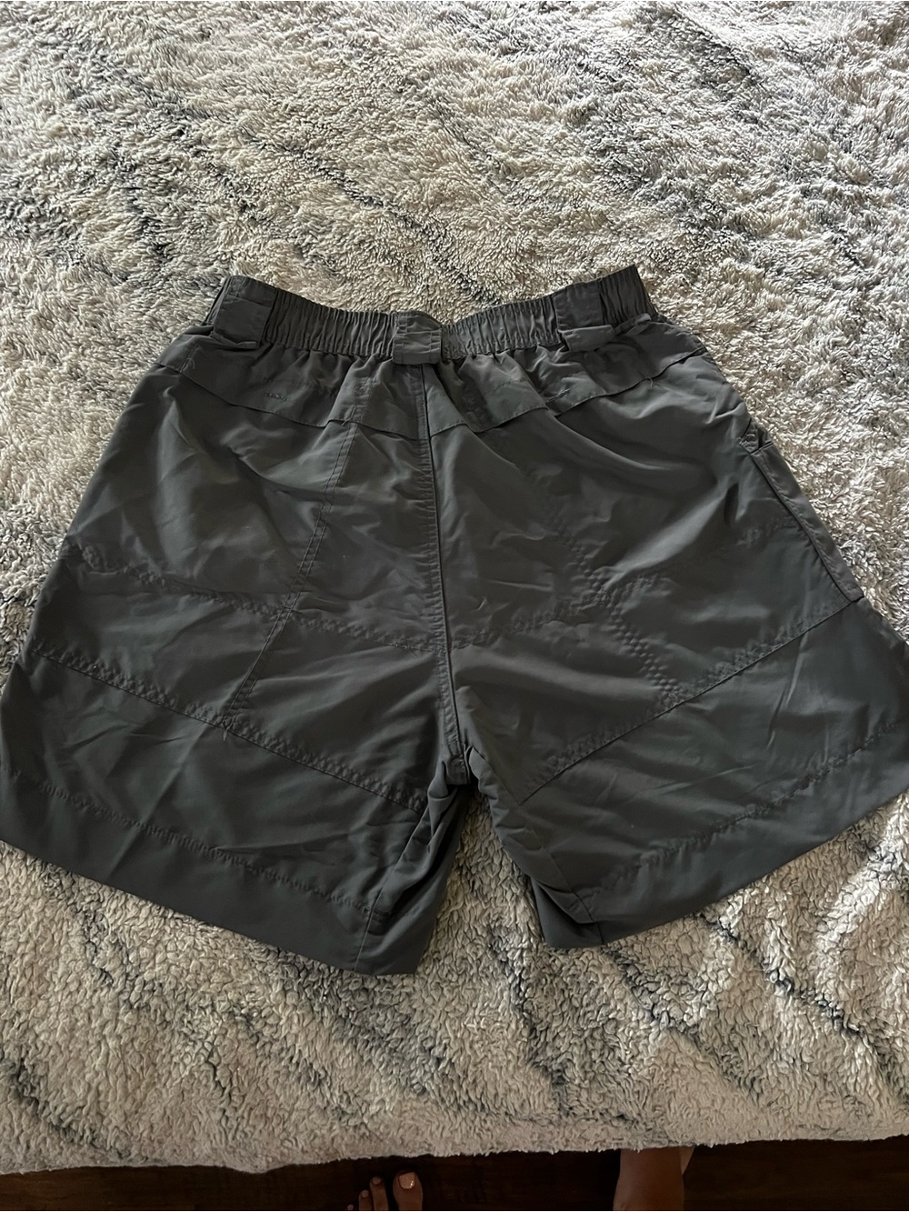 AFTCO Men's Charcoal Performance Athletic Shorts